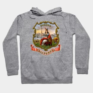 1876 California Coat of Arms Hoodie